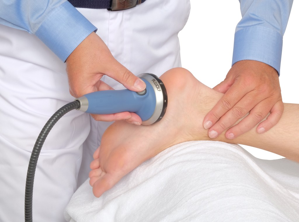 Shockwave treatment on plantar fasciitis